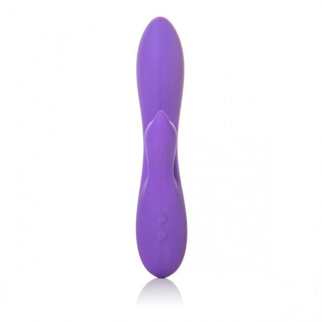 Фиолетовый вибромассажер с лепестком для стимуляции клитора Silhouette S19, California Exotic Novelties Фиолетовый вибромассажер с лепестком для стимуляции клитора Silhouette S19, California Exotic Novelties