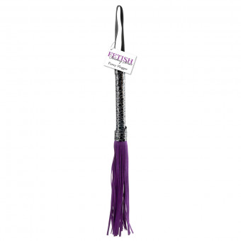 Фиолетовая плетка Designer Flogger - 41 см., Pipedream