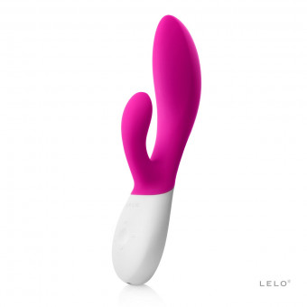 Вибромассажер с клиторальным стимулятором INA Wave Cerise, Lelo