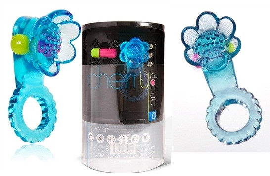 Водонепроницаемое эрекционное кольцо "NECTAR" с вибратором, Topco Sales Водонепроницаемое эрекционное кольцо "NECTAR" с вибратором, Topco Sales