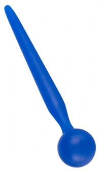 Синий уретральный стимулятор Penis Plug - 9,6 см., Orion