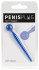 Синий уретральный стимулятор Penis Plug - 9,6 см., Orion