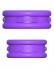 Набор из двух фиолетовых эрекцонных колец Max Width Silicone Rings, Pipedream