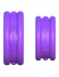 Набор из двух фиолетовых эрекцонных колец Max Width Silicone Rings, Pipedream