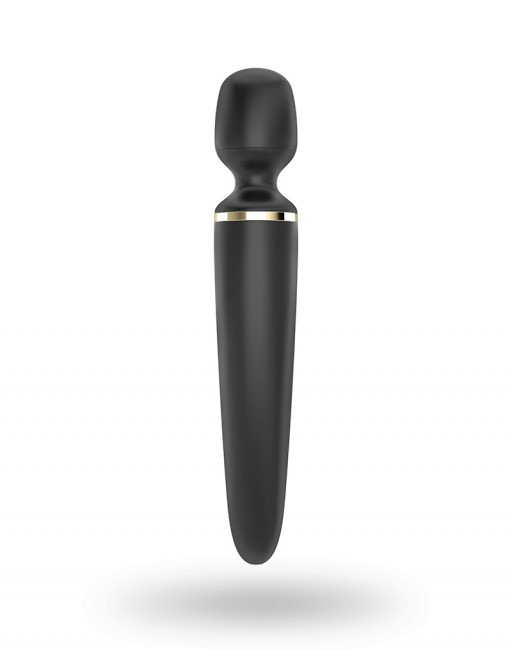 Черный вибратор Satisfyer Wand-er Woman Черный вибратор Satisfyer Wand-er Woman