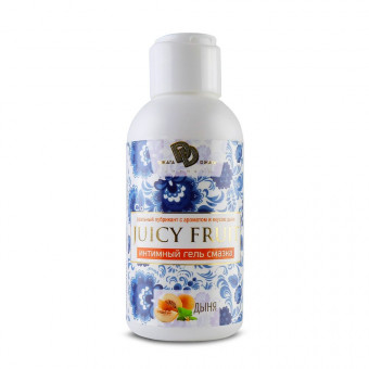 Интимный гель на водной основе JUICY FRUIT с ароматом дыни - 100 мл., БиоМед