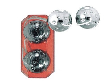 Серебристые вагинальные шарики на мягкой сцепке, Sextoy 2011