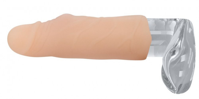 Телесная насадка на пенис Nature Skin - 15,5 см., Orion