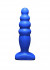 Синий анальный стимулятор Small Bubble Plug - 11 см., Lola toys Синий анальный стимулятор Small Bubble Plug - 11 см., Lola toys