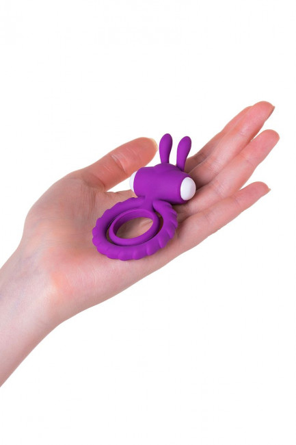 Фиолетовое эрекционное кольцо на пенис JOS  GOOD BUNNY, JOS