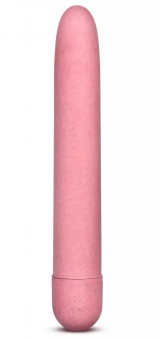 Розовый биоразлагаемый вибратор Eco - 17,8 см., Blush Novelties