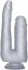 Прозрачный анально-вагинальный фаллоимитатор Realistic Double Cock 9 Inch - 23 см., Shots Media BV