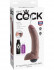 Коричневый фаллоимитатор с эффектом семяизвержения Squirting Cock with Balls - 22,9 см., Pipedream Коричневый фаллоимитатор с эффектом семяизвержения Squirting Cock with Balls - 22,9 см., Pipedream