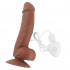 Коричневый вибратор SEDUCER 20 Function Veined Dong - 20 см. Коричневый вибратор SEDUCER 20 Function Veined Dong - 20 см.