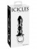 Стеклянный анальный стимулятор ICICLES №37 - 16 см., Pipedream Стеклянный анальный стимулятор ICICLES №37 - 16 см., Pipedream