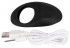 Чёрное эрекционное виброкольцо Lust Vibrating Cock Ring, Orion