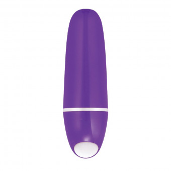 Фиолетовый миниатюрный вибратор LUSTRE, NS Novelties