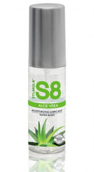 Лубрикант на водной основе S8 Aloe Vera Lube с алоэ вера - 50 мл., Stimul8