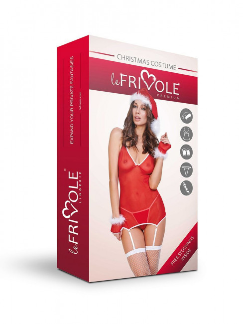 Новогодний костюм с полупрозрачным корсажем, Le Frivole