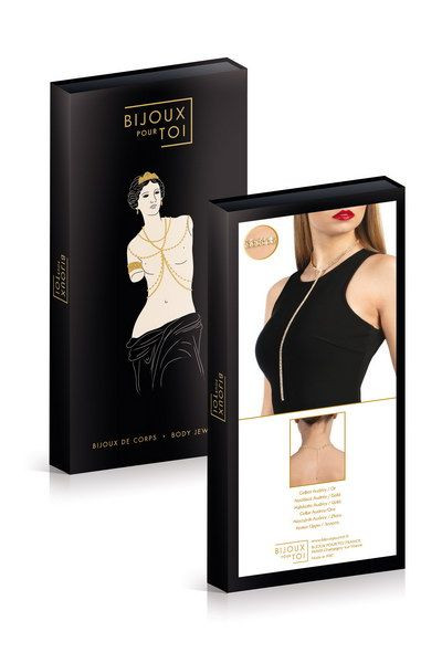 Золотистая цепочка на шею AUDREY, Bijoux Pour Toi