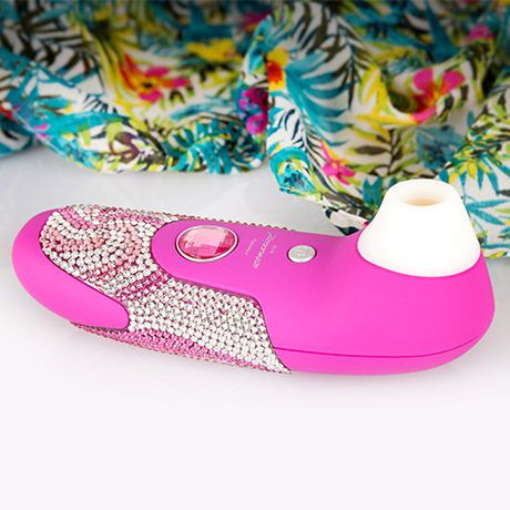 Розовый стимулятор клитора Womanizer Crystal Dreams, Womanizer