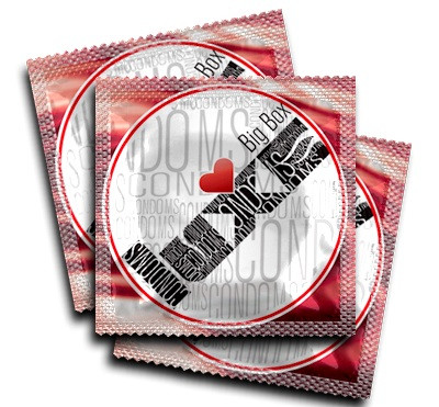Ребристые презервативы LUXE Sex machine - 3 шт., Luxe