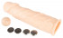 Телесная удлиняющая насадка с вибрацией Silicone Extension Vibrating - 19 см., Orion Телесная удлиняющая насадка с вибрацией Silicone Extension Vibrating - 19 см., Orion