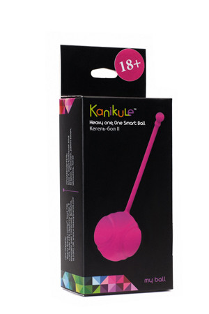 Розовый вагинальный шарик My Ball One, Kanikule Розовый вагинальный шарик My Ball One, Kanikule