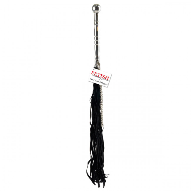 Плетка Beaded Metal Flogger - 58 см., Pipedream Плетка Beaded Metal Flogger - 58 см., Pipedream