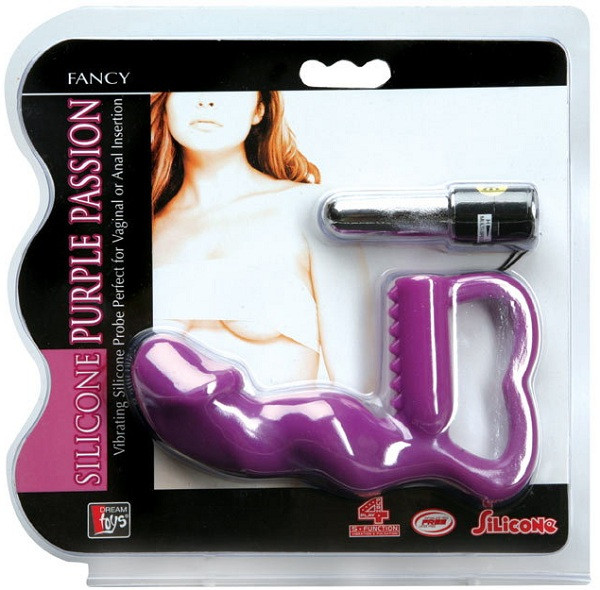 Силиконовая вибровтулка для анальной/вагинальной стимуляции, Dream Toys