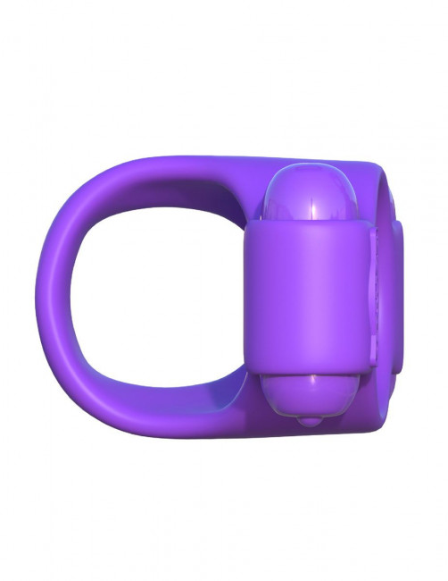 Эрекционное кольцо с двумя виброэлементами Squeeze Play Couples Ring, Pipedream