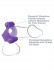 Эрекционное кольцо с двумя виброэлементами Squeeze Play Couples Ring, Pipedream