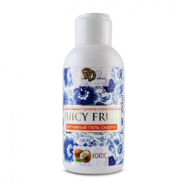 Интимный гель на водной основе JUICY FRUIT с ароматом кокоса - 100 мл., БиоМед