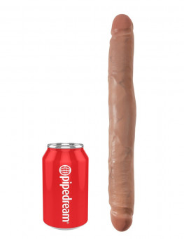 Двусторонний фаллоимитатор-мулат 12" Slim Double Dildo - 30 см., Pipedream