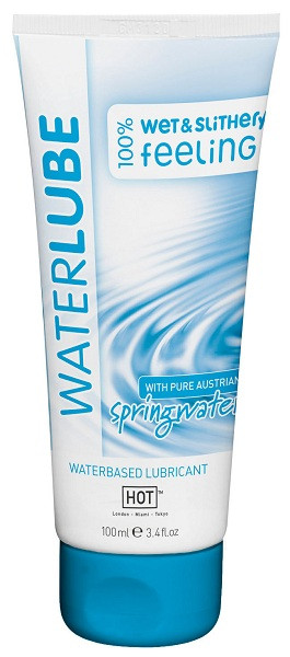 Лубрикант на основе чистой родниковой воды WaterLube - 100 мл., HOT Лубрикант на основе чистой родниковой воды WaterLube - 100 мл., HOT