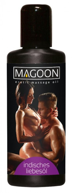 Возбуждающее массажное масло Magoon Indian Love - 200 мл., Orion