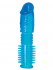 Синяя насадка-ёршик PENIS SLEEVE STRETCHABLE - 16,5 см., Tonga