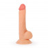 Реалистичный фаллоимитатор Erowoman с мошонкой на присоске, Bior toys Реалистичный фаллоимитатор Erowoman с мошонкой на присоске, Bior toys