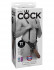Страпон-система с коричневой насадкой 11" Hollow Strap-On Suspender System - 28 см., Pipedream