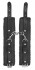 Черные наручники Plush Leather Hand Cuffs Черные наручники Plush Leather Hand Cuffs