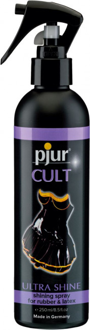 Спрей для ухода за одеждой из латекса pjur CULT Ultra Shine - 250 мл. Спрей для ухода за одеждой из латекса pjur CULT Ultra Shine - 250 мл.