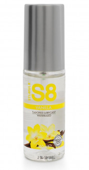 Лубрикант на водной основе S8 Flavored Lube со вкусом ванили - 50 мл., Stimul8