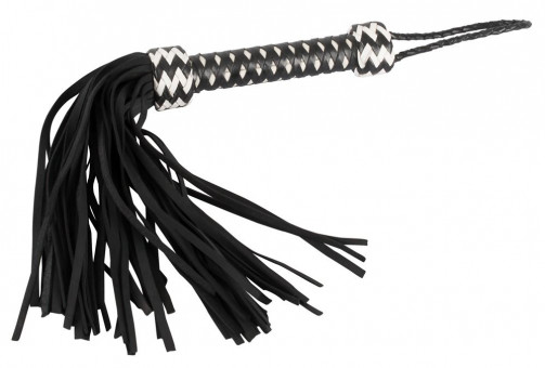 Кожаный многохвостый флогер ZADO Leather Flogger - 42 см., Orion
