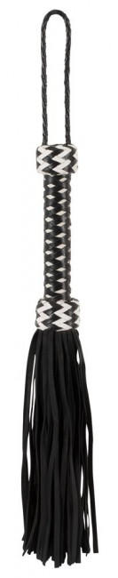 Кожаный многохвостый флогер ZADO Leather Flogger - 42 см., Orion