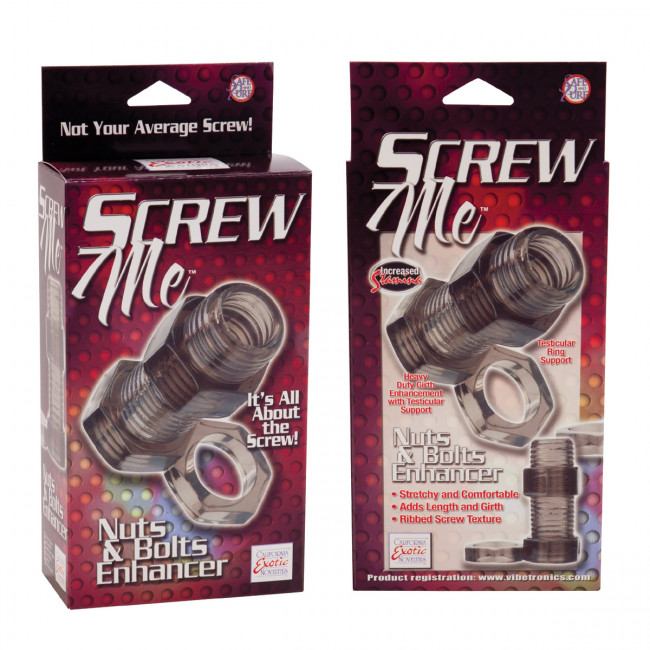 Кольцо Screw Me Nuts & Bolts 2 Enhancer, California Exotic Novelties