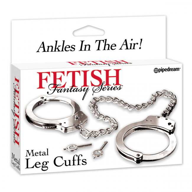 Металлические оковы на ноги Metal Leg Cuffs, Pipedream