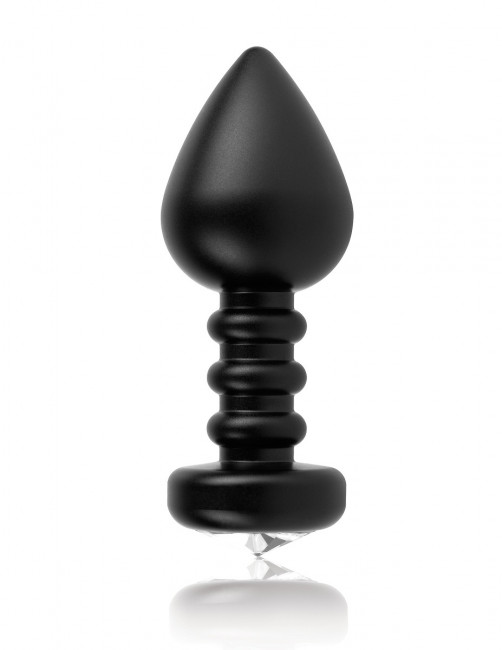 Алюминиевая черная анальная пробка Luv Plug - 10,1 см., Pipedream Алюминиевая черная анальная пробка Luv Plug - 10,1 см., Pipedream