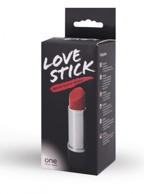 Мини-вибратор в форме губной помады Love Stick Vibe, Seven Creations