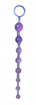 Розовая анальная цепочка - 30 см., Sextoy 2011
