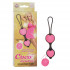 Розовые вагинальные шарики из силикона Coco Licious Kegel Balls, California Exotic Novelties Розовые вагинальные шарики из силикона Coco Licious Kegel Balls, California Exotic Novelties